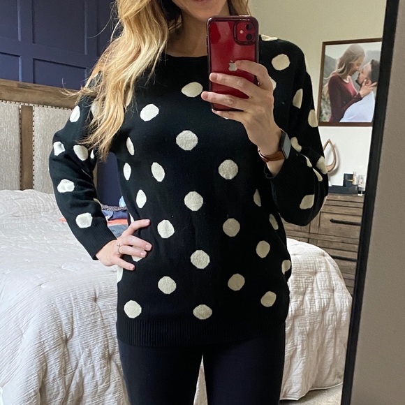 Polka Dot Sweater - Picture 1 of 3